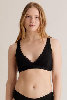 MARGOT Lace Bra - Black via KOMODO