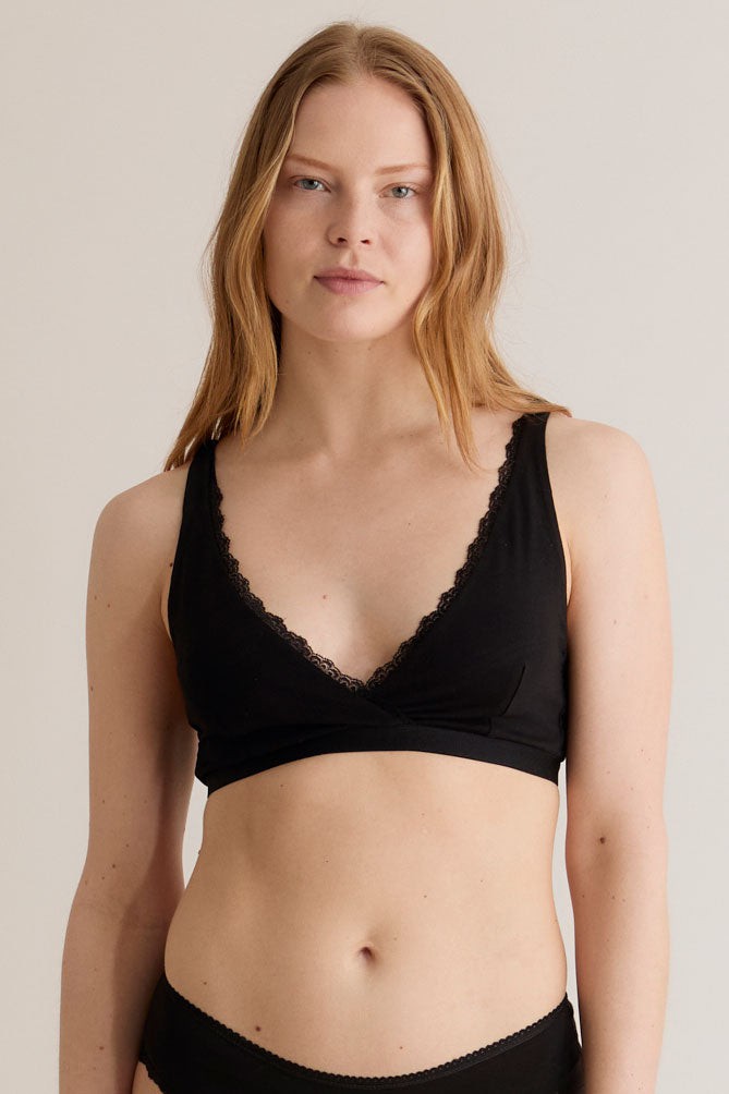 MARGOT Lace Bra - Black from KOMODO