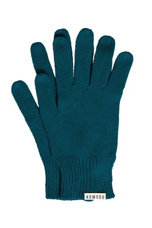 CITY Organic Cotton Gloves - Teal from KOMODO