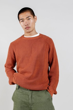 FOG Jumper - GOTS Organic Cotton Orange from KOMODO