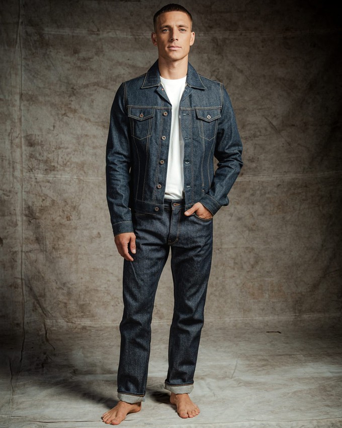 Scott regular fit jeans dry denim selvedge gerecycled from Kuyichi