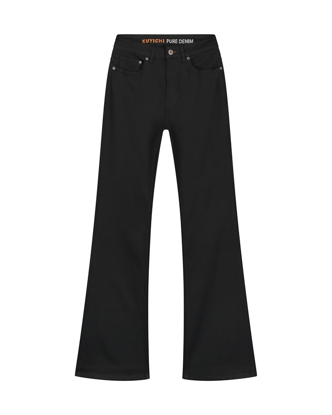 Lisette flare jeans forever black from Kuyichi