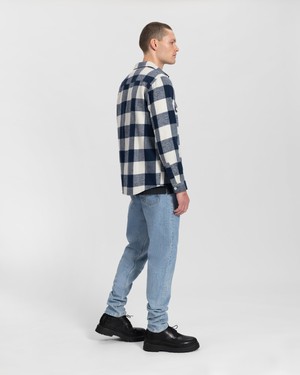 Andrew Checked Overshirt from Kuyichi