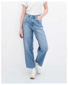 Bobbie vintage blauwe barrel jeans hennep via Kuyichi