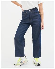 Bobbie barrel jeans dry denim gerecycled via Kuyichi