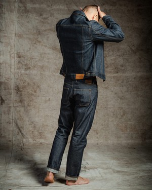 Scott regular fit jeans dry denim selvedge gerecycled from Kuyichi