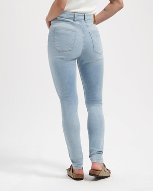 Carey High Rise Skinny Sky Blue from Kuyichi