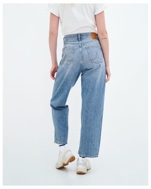 Bobbie vintage blauwe barrel jeans hennep from Kuyichi