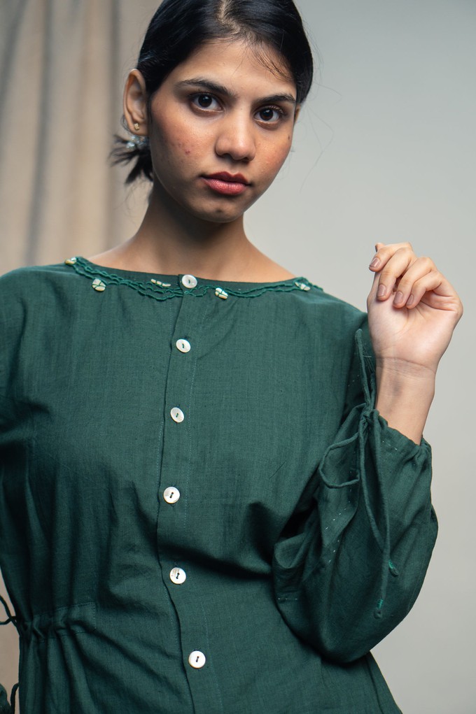 Rewind Peplum Blouse from Lafaani