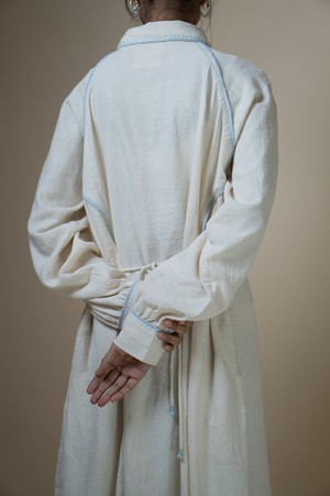 Meadows Panelled Shirt Dress from Lafaani