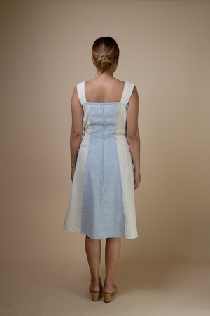 Meadows Reversible Corded Dress from Lafaani