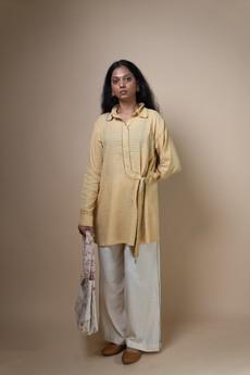 Meadows Angrakha Shirt via Lafaani