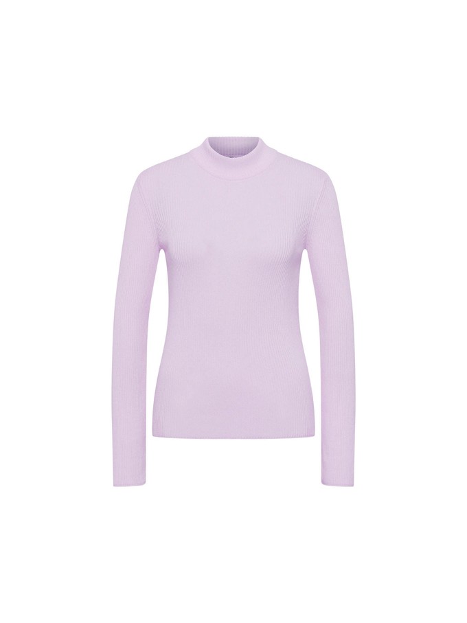 Stand-up collar sweater (GOTS) from LANIUS