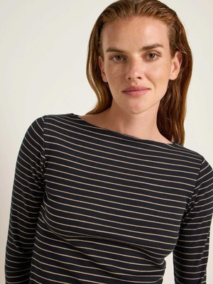 Submarine shirt with stripes (GOTS) from LANIUS