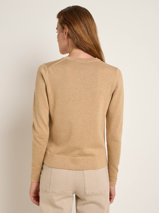 Round neck sweater (GOTS) from LANIUS