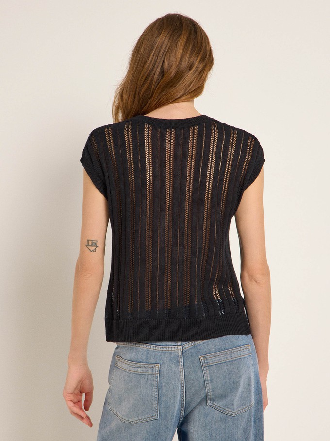 sweater with openwork from LANIUS