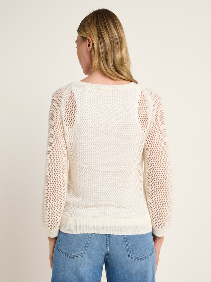 sweater with openwork from LANIUS