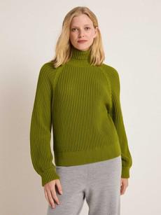 Chunky knit sweater (GOTS) via LANIUS