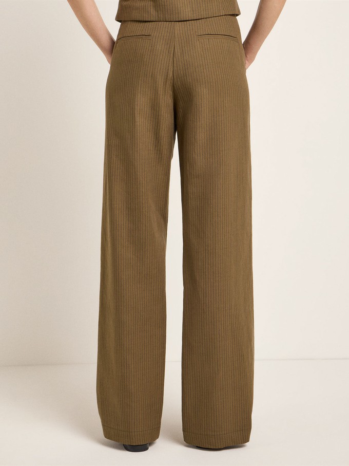 Pinstripe Marlene trousers (OCS) from LANIUS