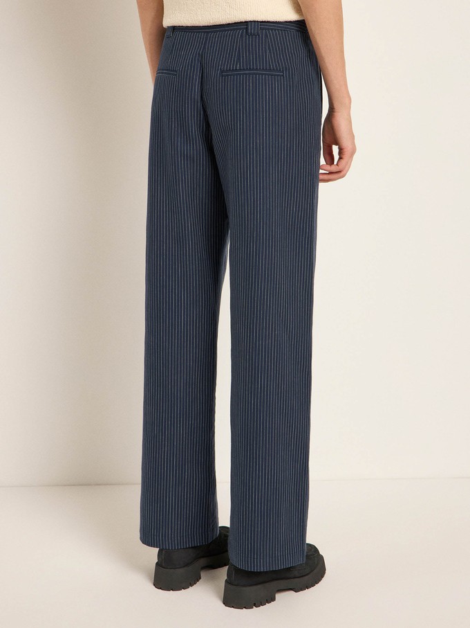 Pinstripe Marlene trousers from LANIUS