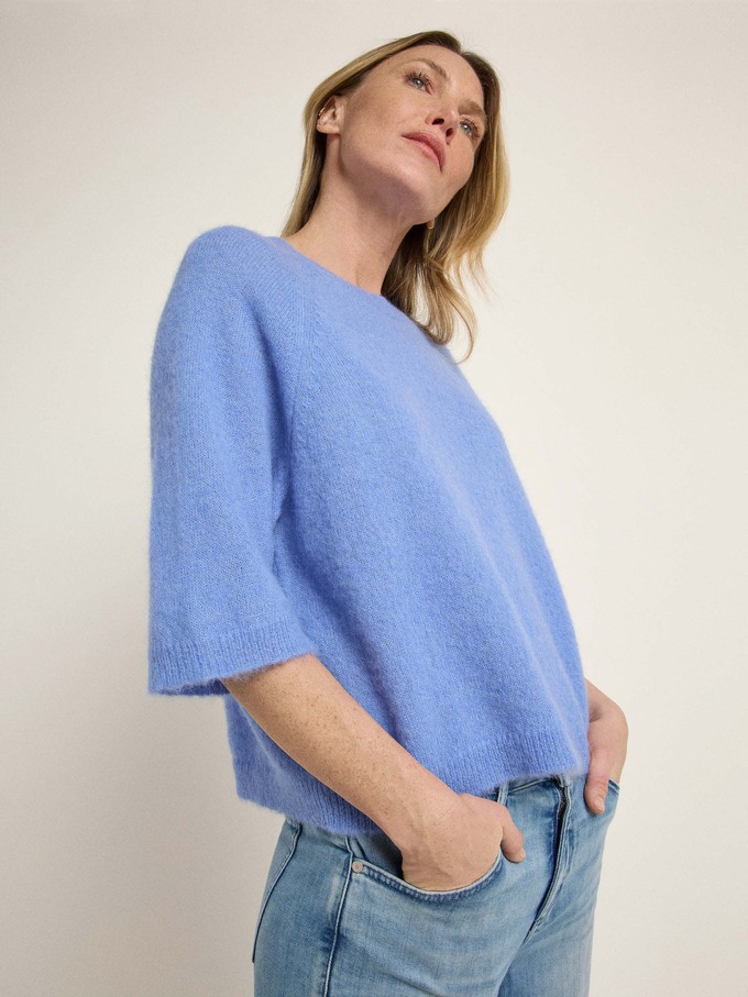 knitted shirt made of alpaca wool from LANIUS