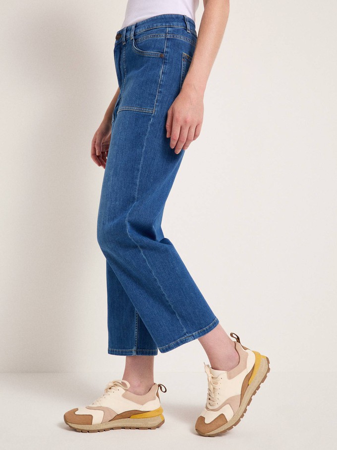 Relaxed jeans with patch pockets (GOTS) from LANIUS