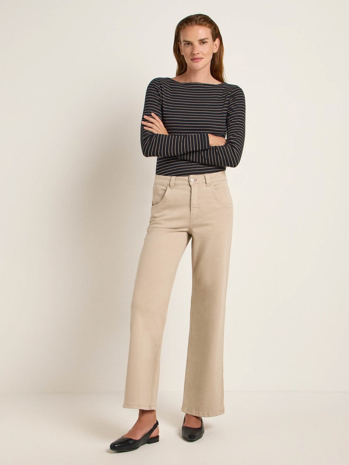 Wide leg trousers (GOTS) from LANIUS