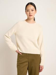 Cropped pullover (GOTS) via LANIUS