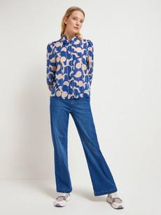 Shirt blouse Print Graphic Dots via LANIUS