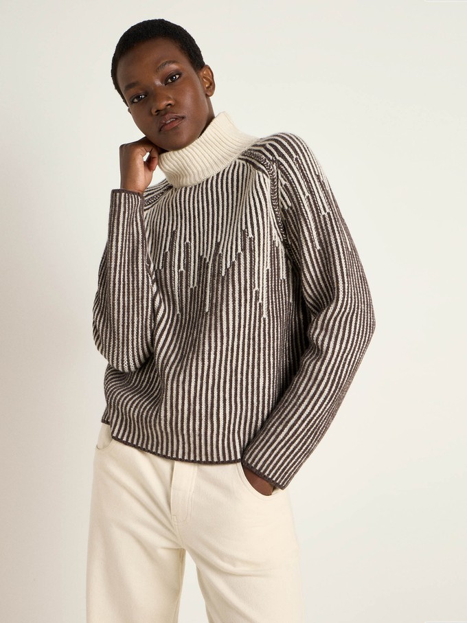 Structured sweater (GOTS) from LANIUS