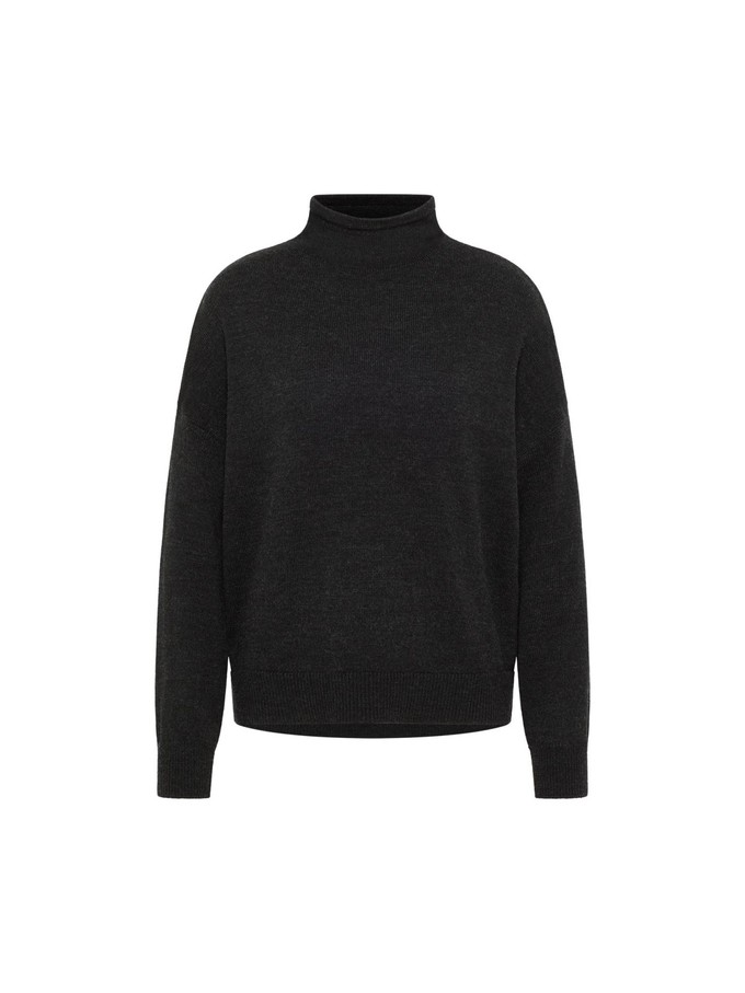 Stand-up collar sweater (GOTS) from LANIUS