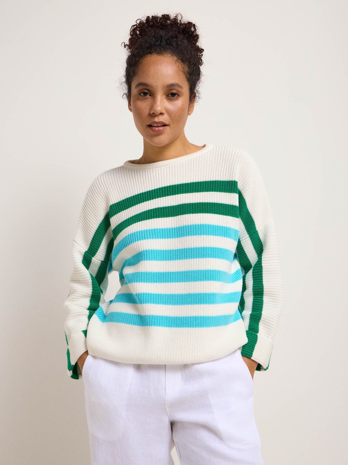 Striped sweater (GOTS) from LANIUS