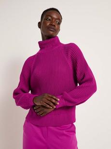 Chunky knit sweater (GOTS) via LANIUS