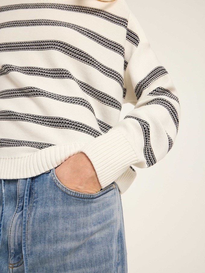 Striped sweater (GOTS) from LANIUS