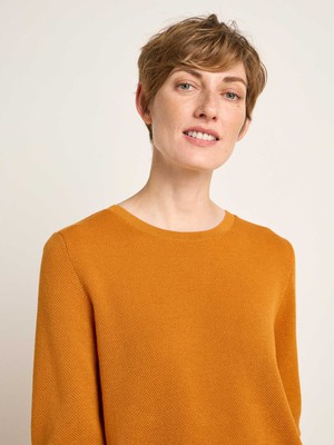 Structured half-sleeve sweater (GOTS) from LANIUS