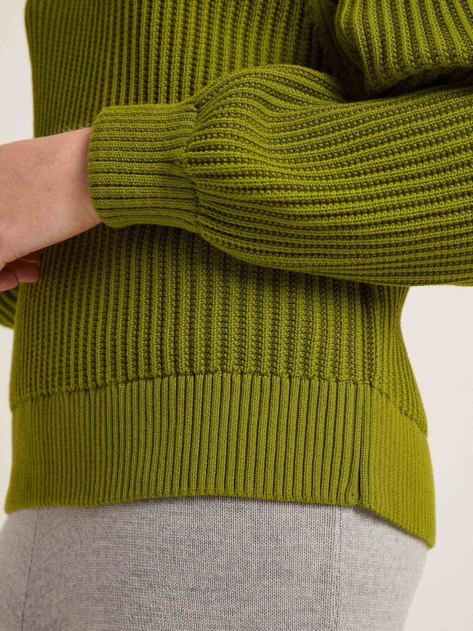 Chunky knit sweater (GOTS) from LANIUS