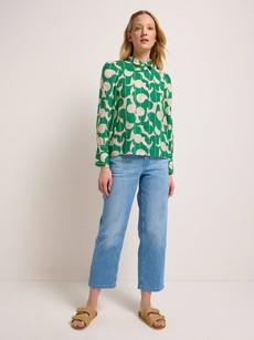 Shirt blouse Print Graphic Dots via LANIUS