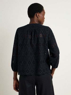 Organic cotton lace blouse from LANIUS