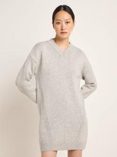 Mini knitted dress (GOTS) via LANIUS