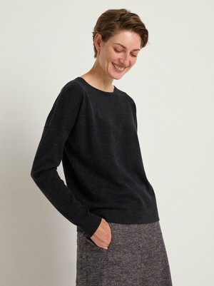 Round neck sweater (GOTS) from LANIUS