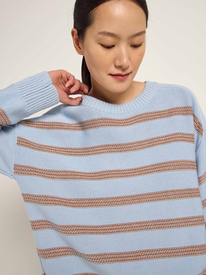 striped sweater GOTS from LANIUS