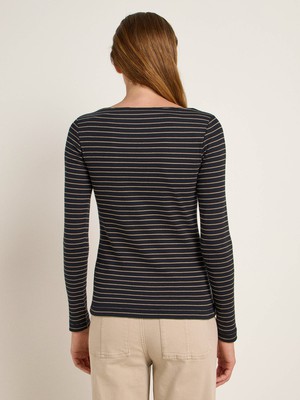 Submarine shirt with stripes (GOTS) from LANIUS