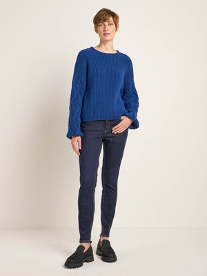 Cable-knit sweater (GOTS) from LANIUS