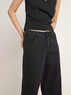 Pants with wide leg (GOTS) from LANIUS