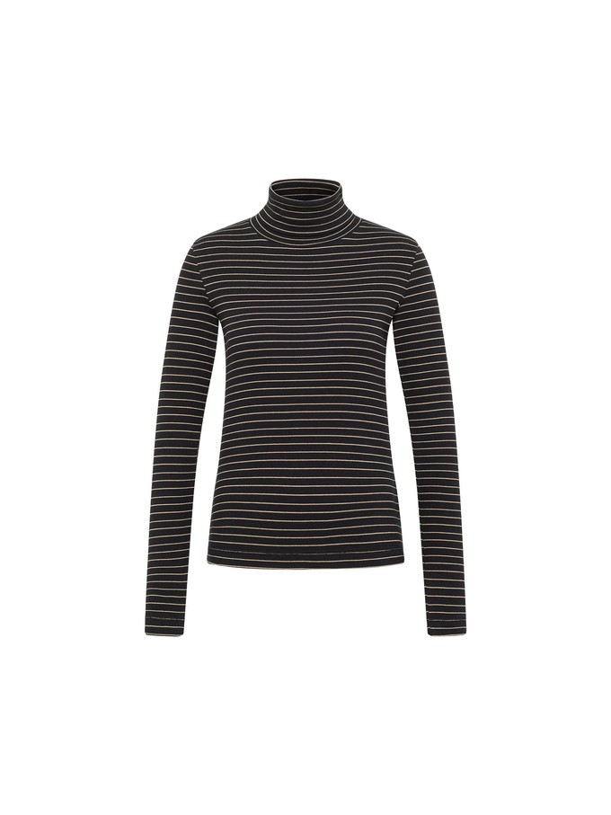 Striped turtleneck shirt (GOTS) from LANIUS