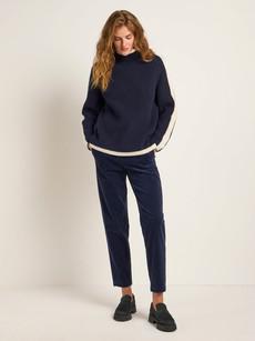 Ribbed sweater (GOTS) via LANIUS