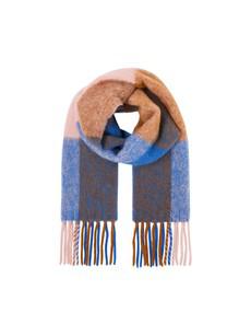 Checked scarf via LANIUS