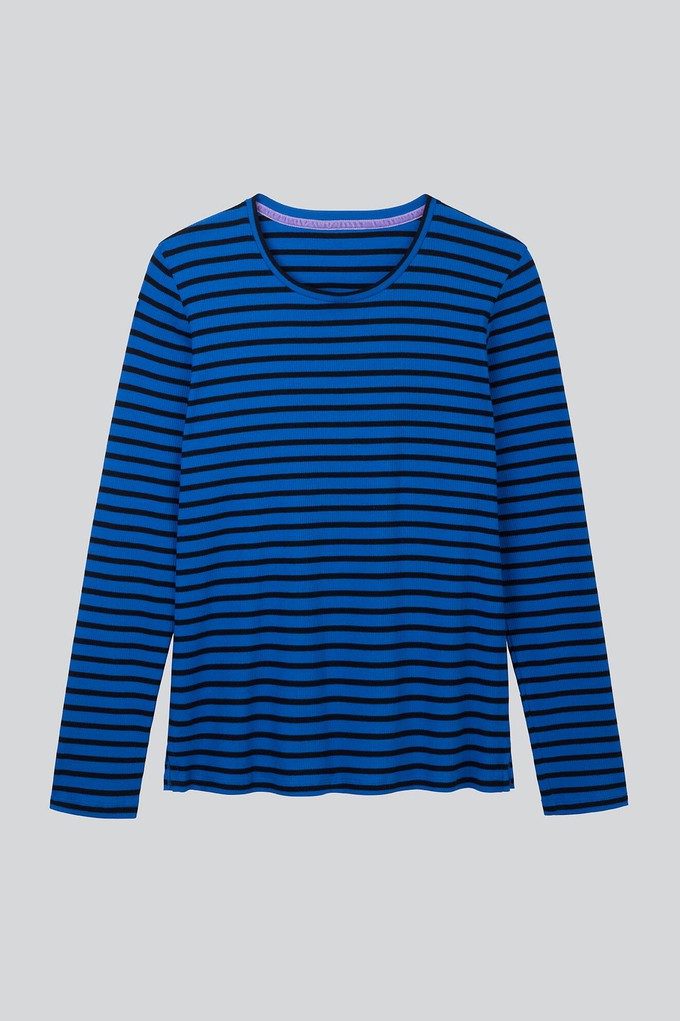 Striped Crew Neck T-shirt from Lavender Hill Clothing