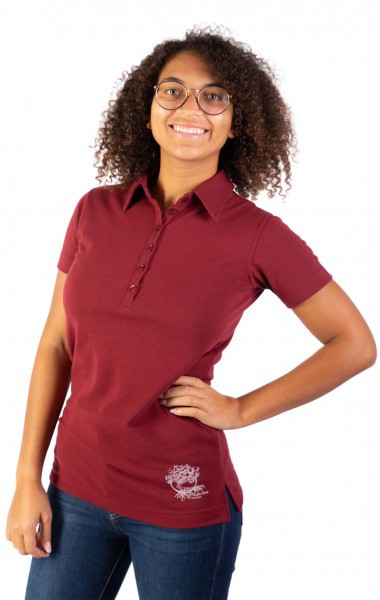 LT-Function Bioactive Polo Burgundy Women from Life-Tree