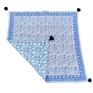 Wanderlust Picnic Blanket- Blue -Outlet from Loft & Daughter